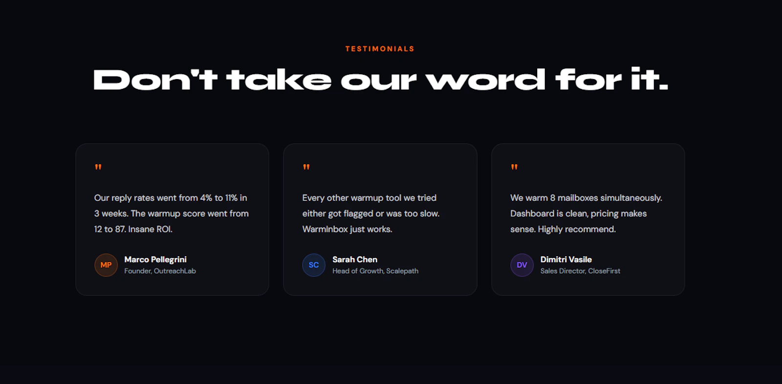 WarmInbox — Email Warmup screenshot 4