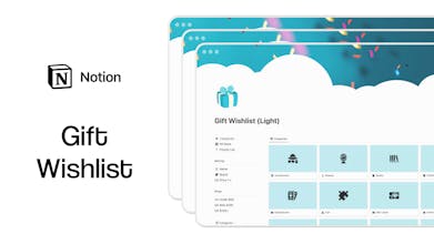 Gift Wishlist (Notion Template) gallery image