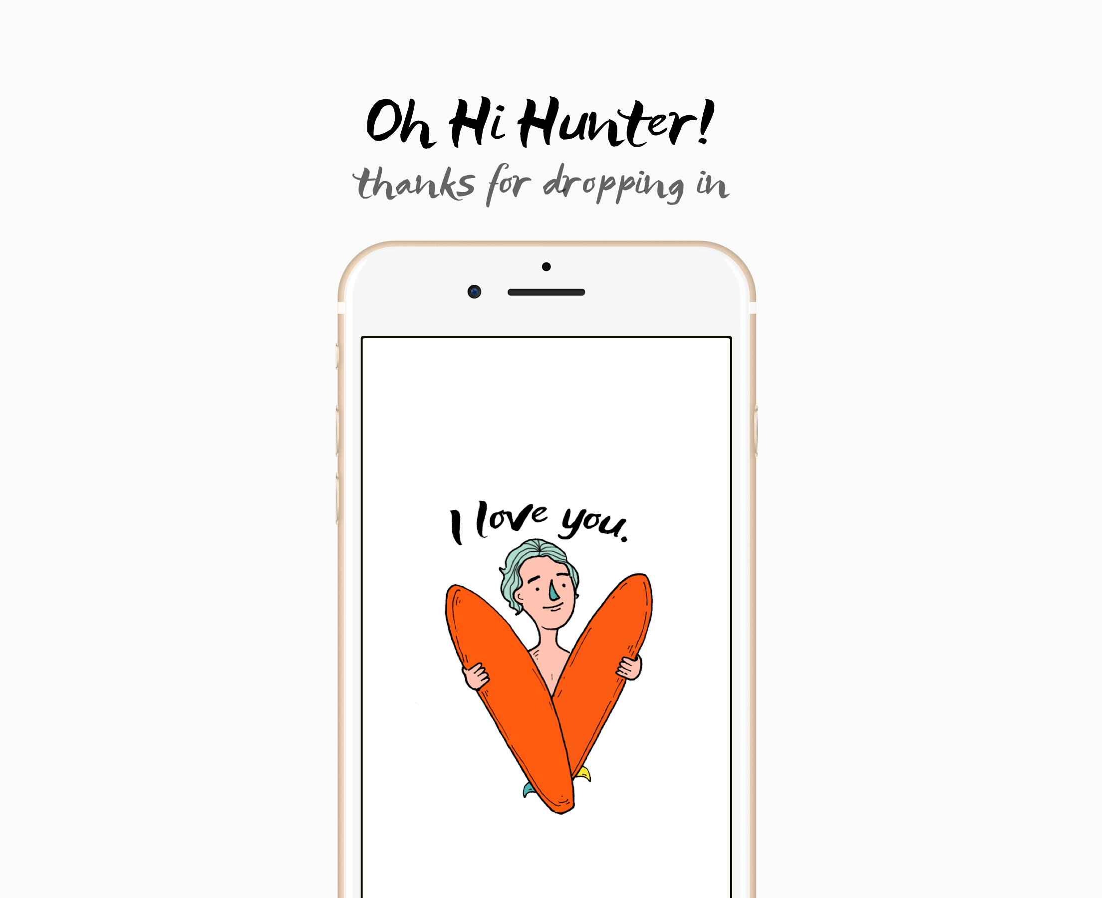 Just Surfing Stickers for iPhone gallery image