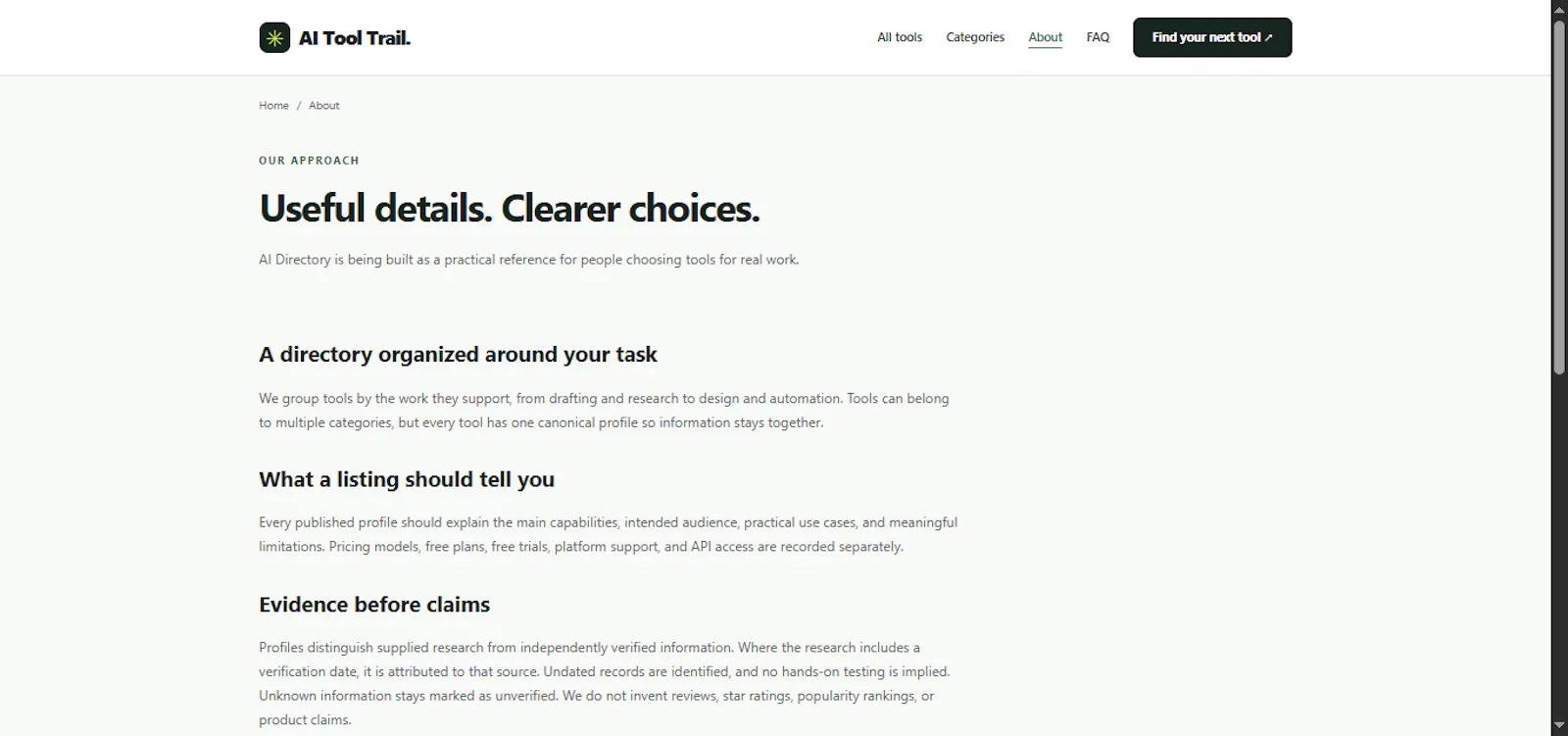 AI Tool Trail screenshot 4