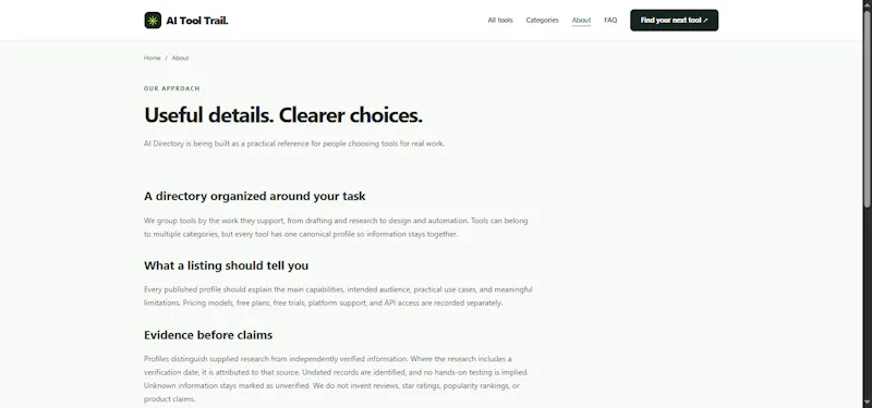 AI Tool Trail screenshot 4