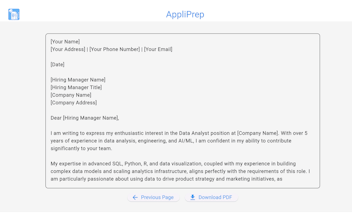 AppliPrep gallery image