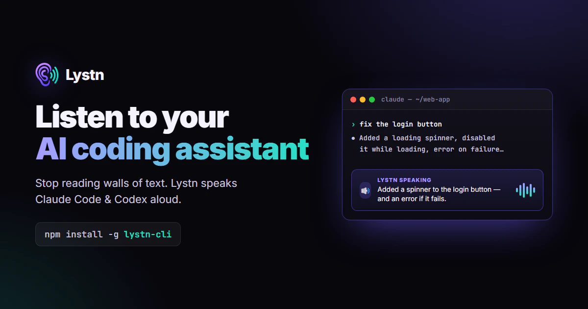 Lystn 截图