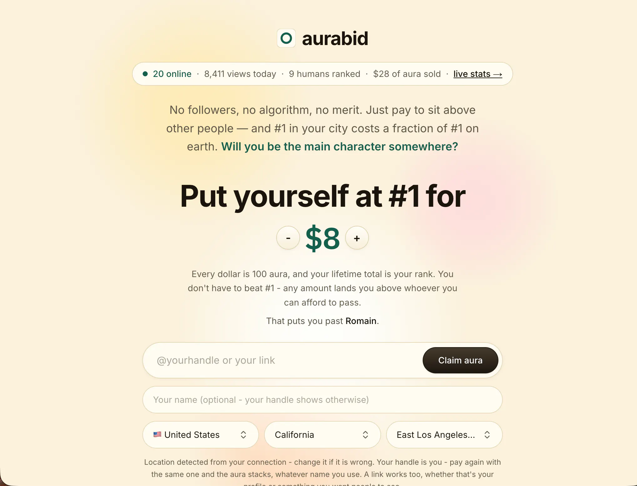 Aurabid gallery image