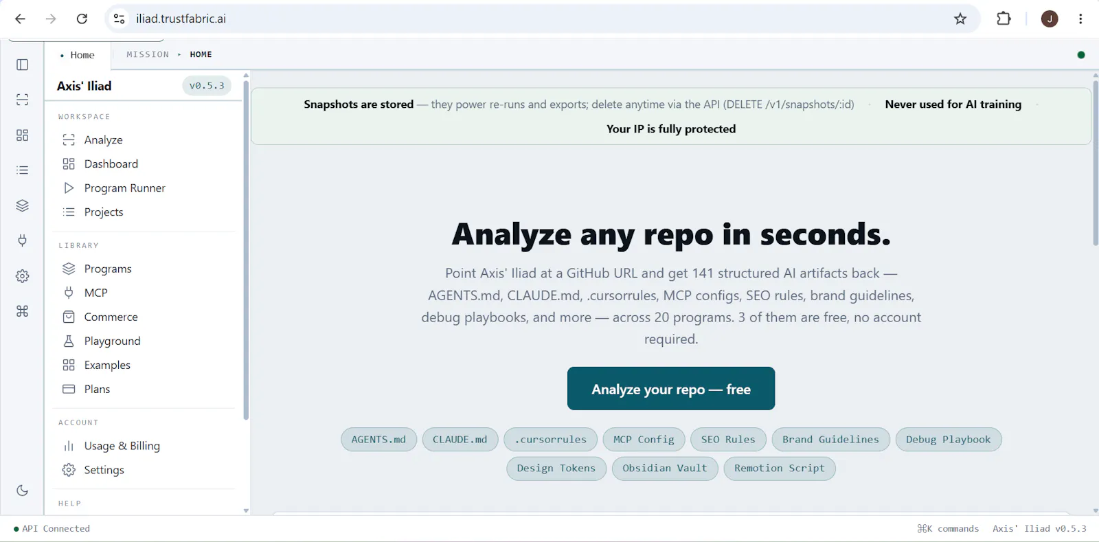 Iliad by AXIS Studio screenshot 4