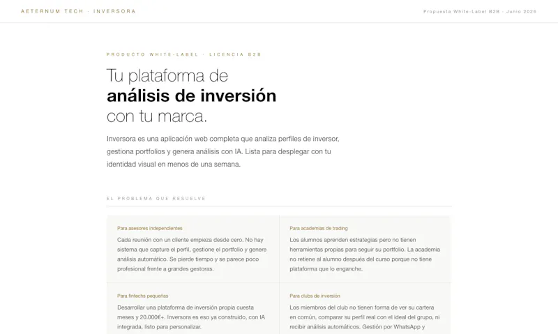 Inversora screenshot 2