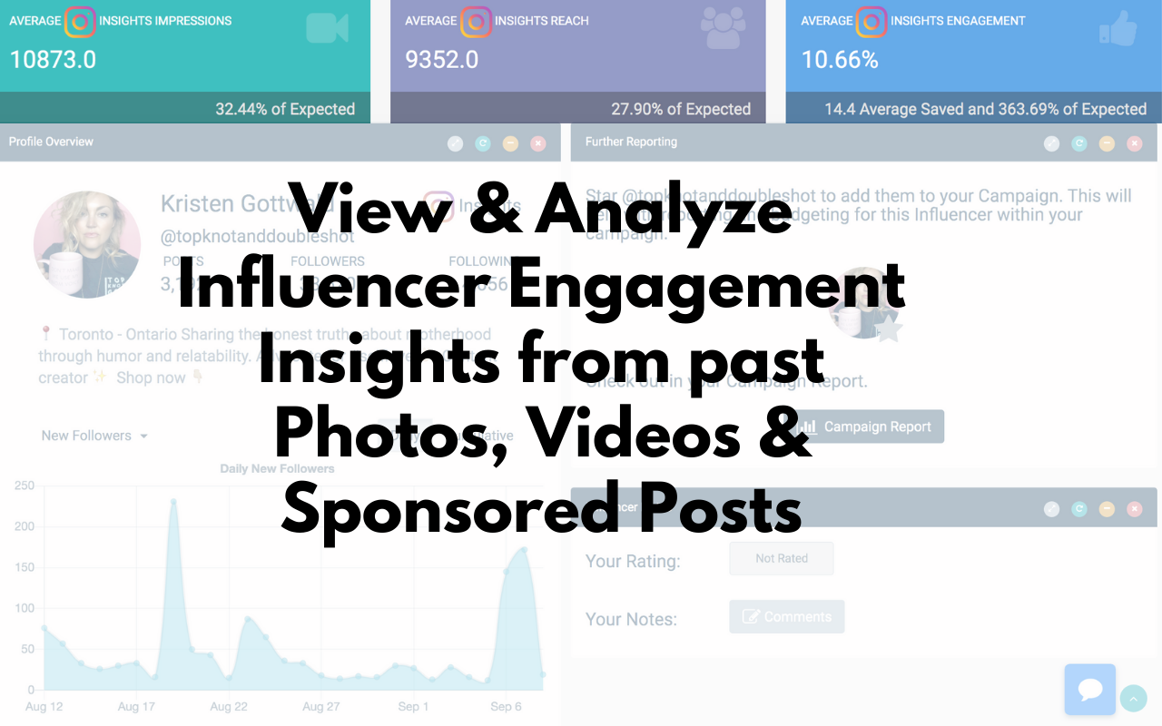 Socialpeeks Influencer Analyzer gallery image
