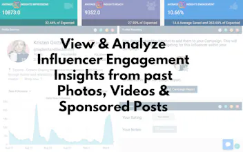Socialpeeks Influencer Analyzer gallery image