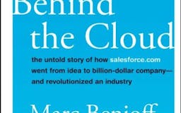 Behind the Cloud: The Untold Story of Salesforce.com media 1
