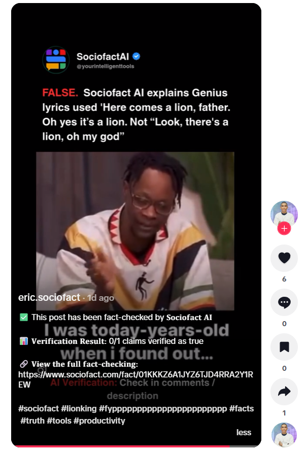 Sociofact gallery image