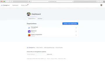 Changefeed gallery image