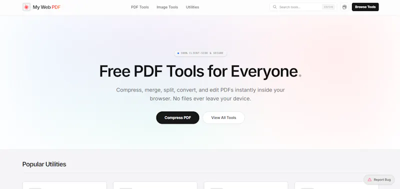 My Web PDF screenshot 1