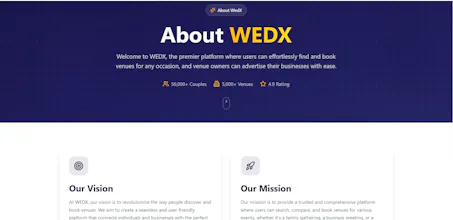 Wedx gallery image