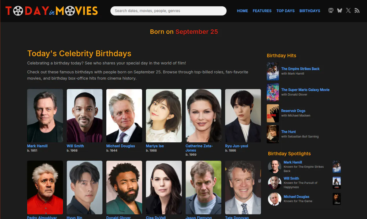 Today in Movies gallery image