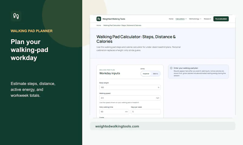 Weighted Walking Tools screenshot 2