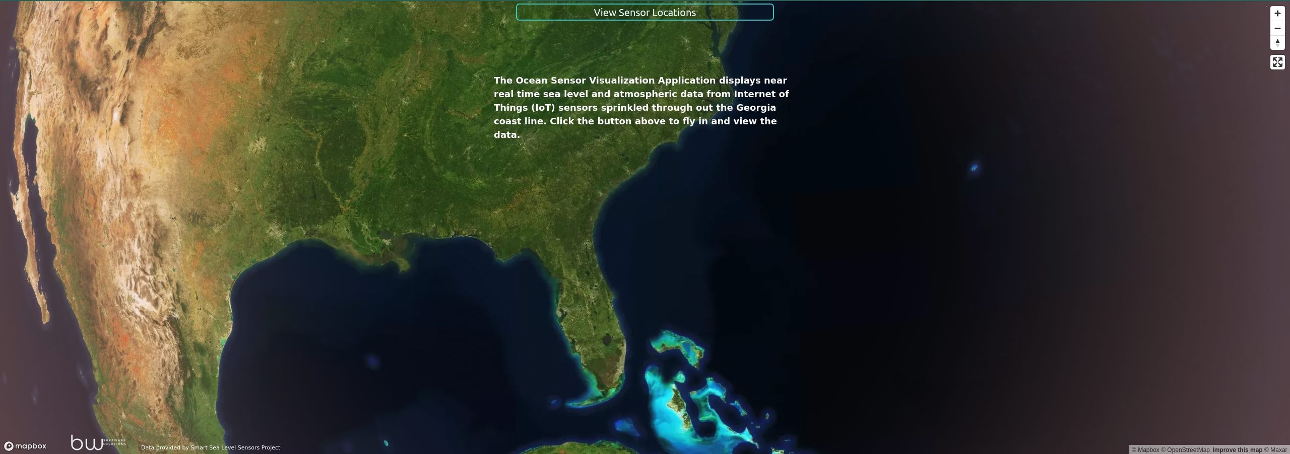 Mídia 1 de Projeto de visualização do sensor oceano