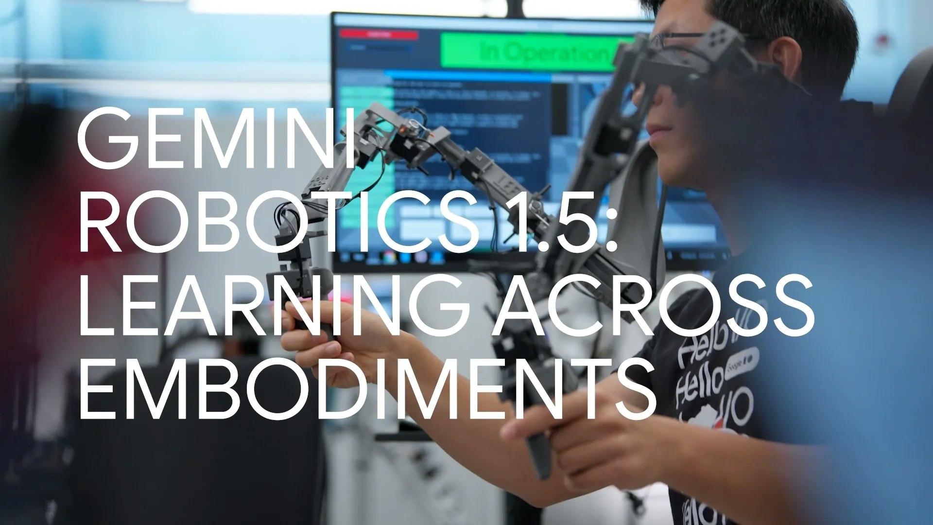 Gemini Robotics 1.5 - Portare agenti di intelligenza artificiale nel mondo fisico media 5