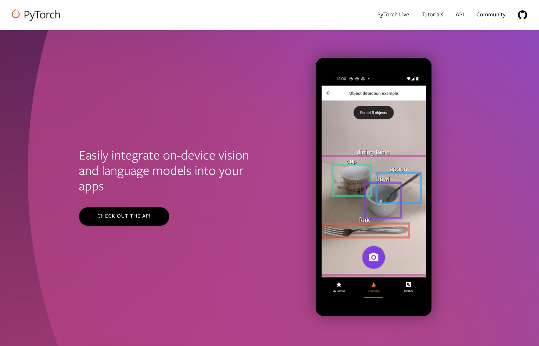 PyTorch gallery image