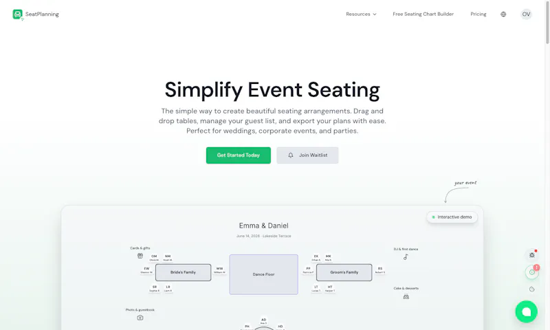 SeatPlanning screenshot 1