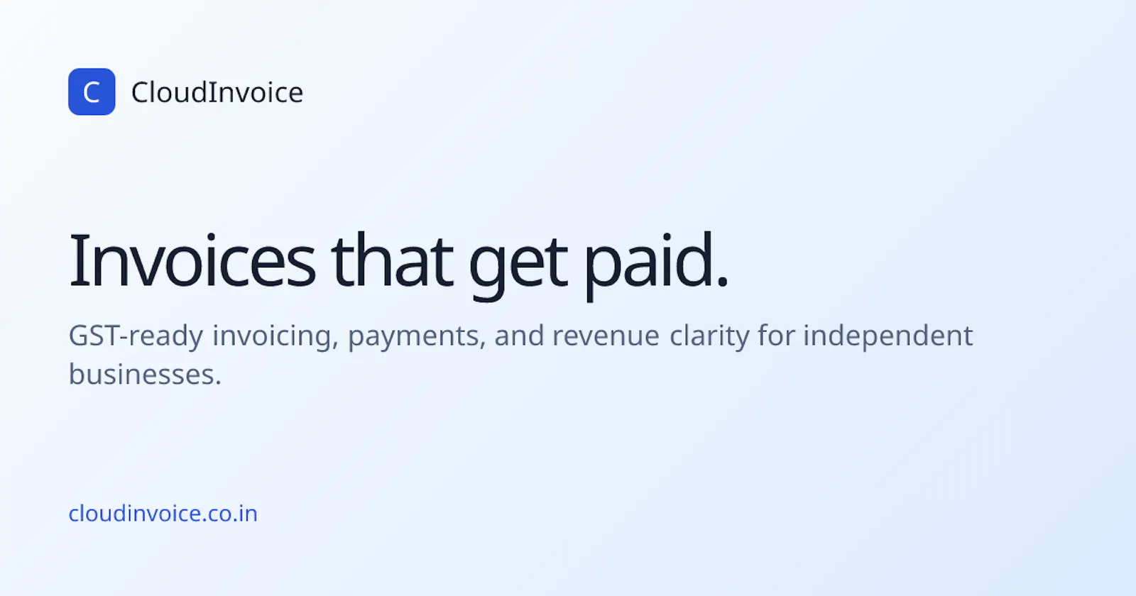 CloudInvoice screenshot 1
