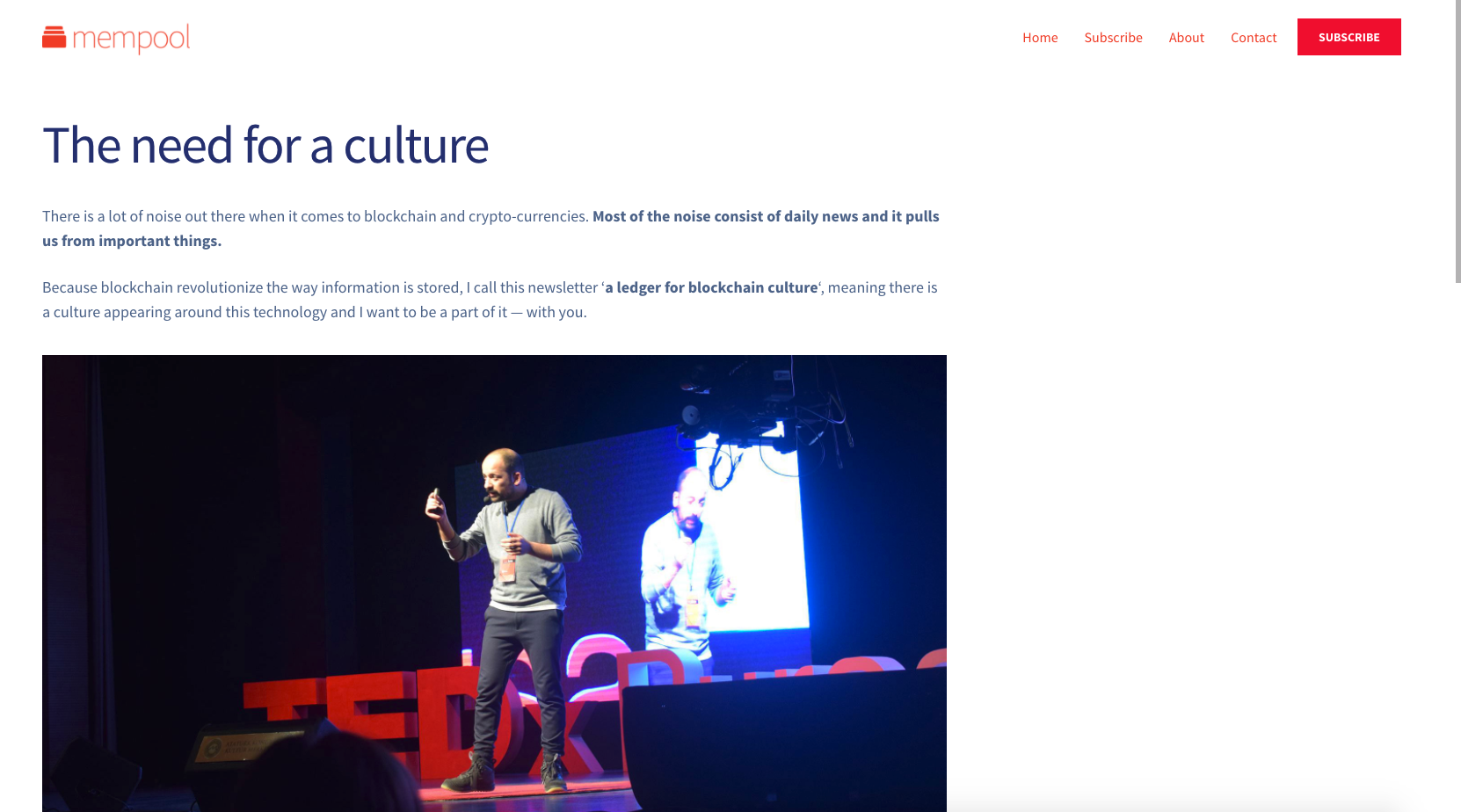 mempool: A ledger for blockchain culture | Product Hunt