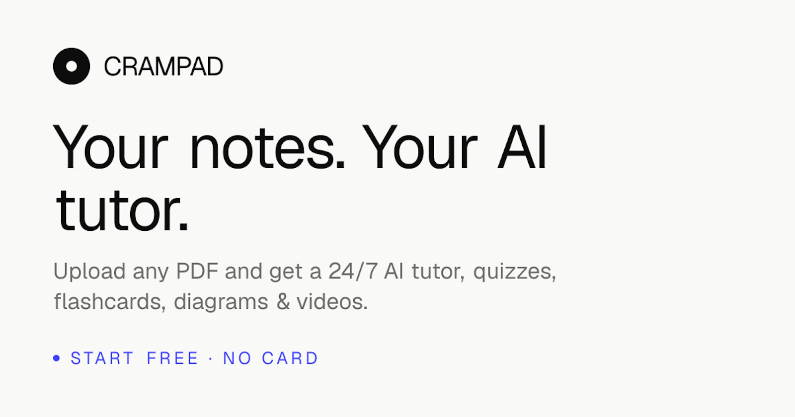 Crampad screenshot 1
