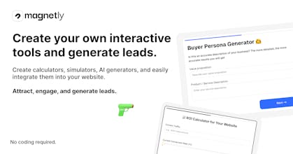 Magnetly – AI lead magnets that convert gallery image