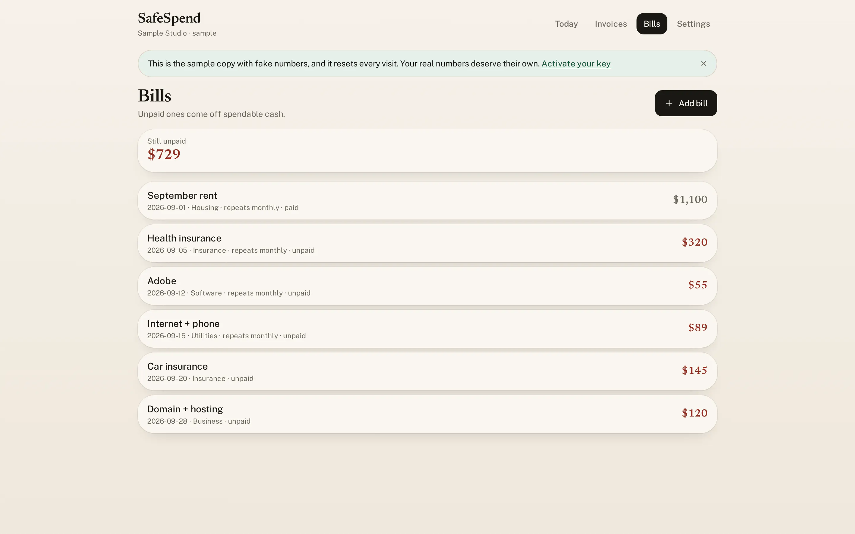 SafeSpend gallery image