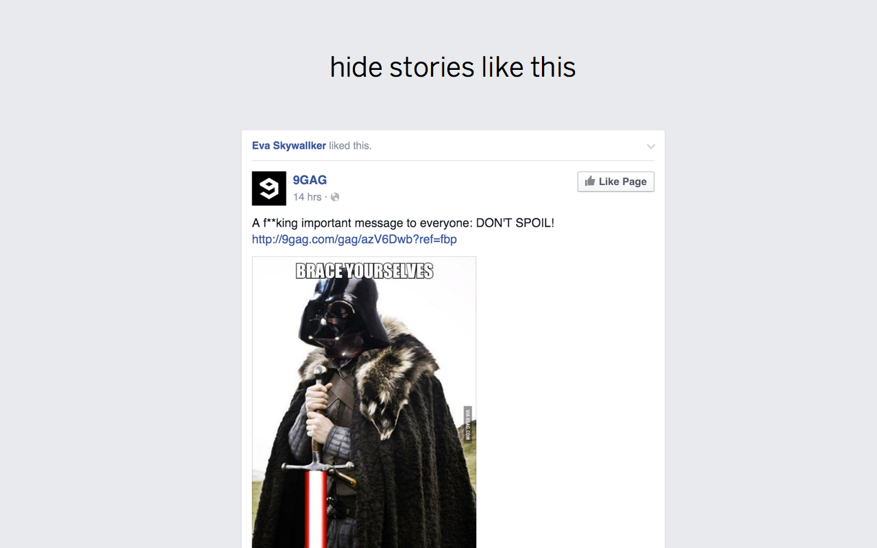 Facebook friends feed gallery image