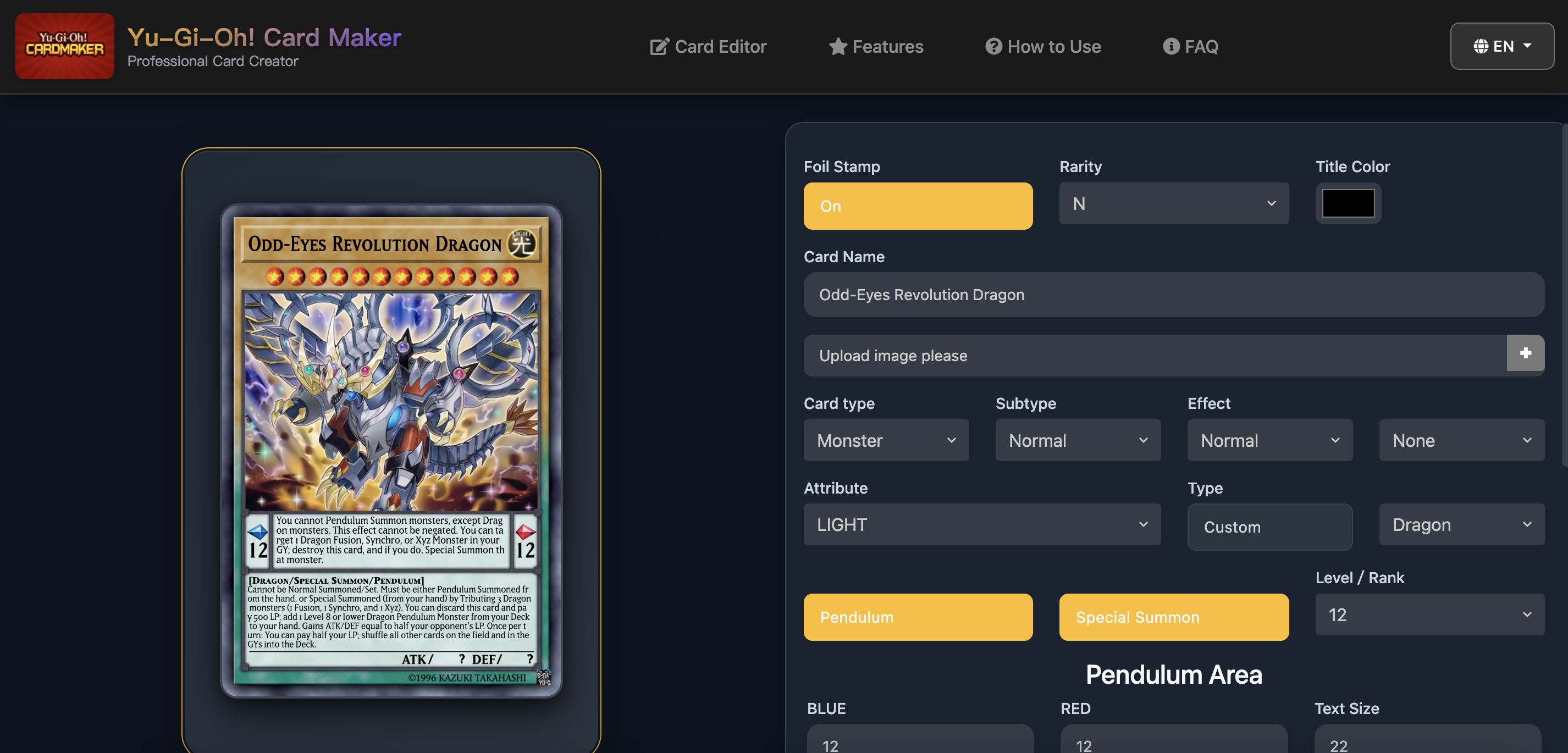 Media Yu-Gi-Oh!Pembuat kad 1