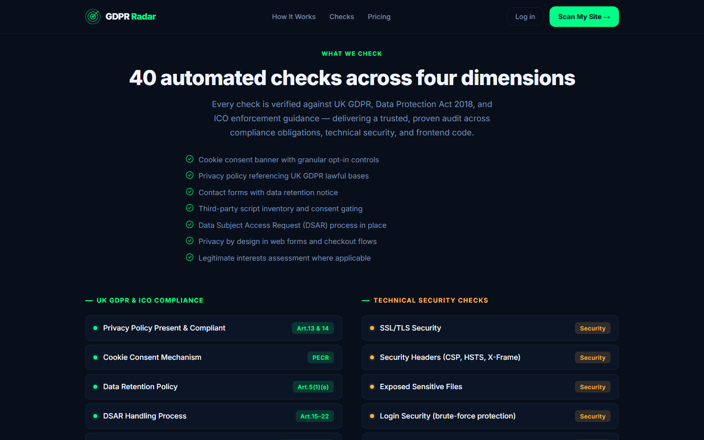 GDPR Radar gallery image