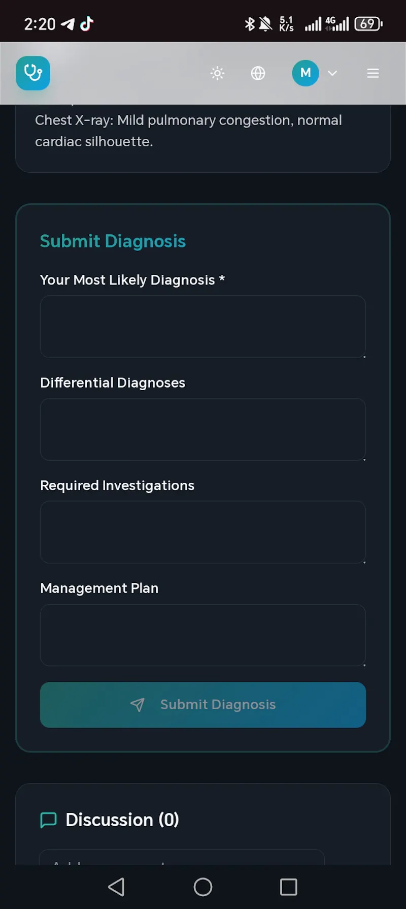 Clinical Case Hub screenshot 1