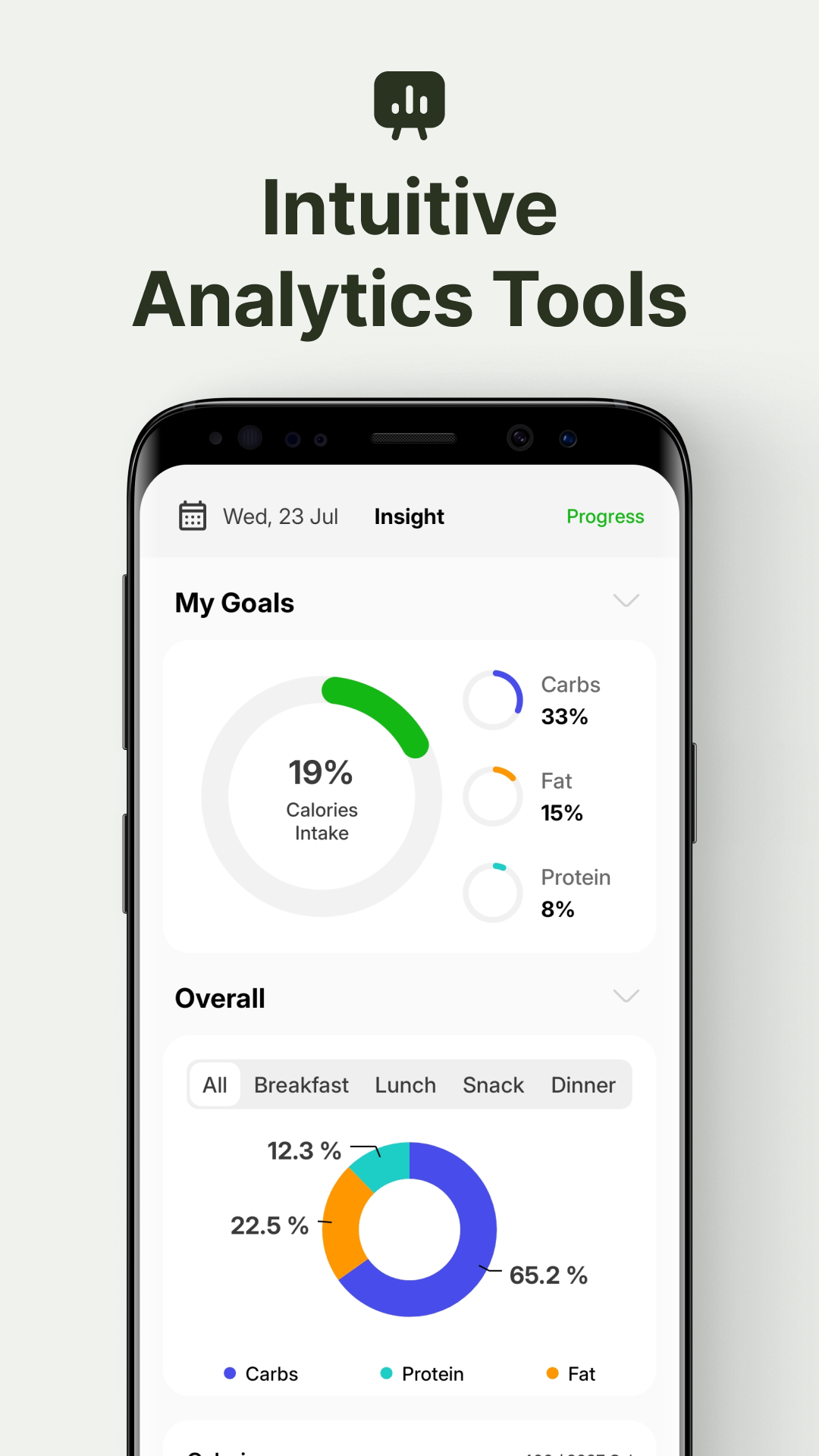 Caloric App - Screenshot 5 showing product features and functionality