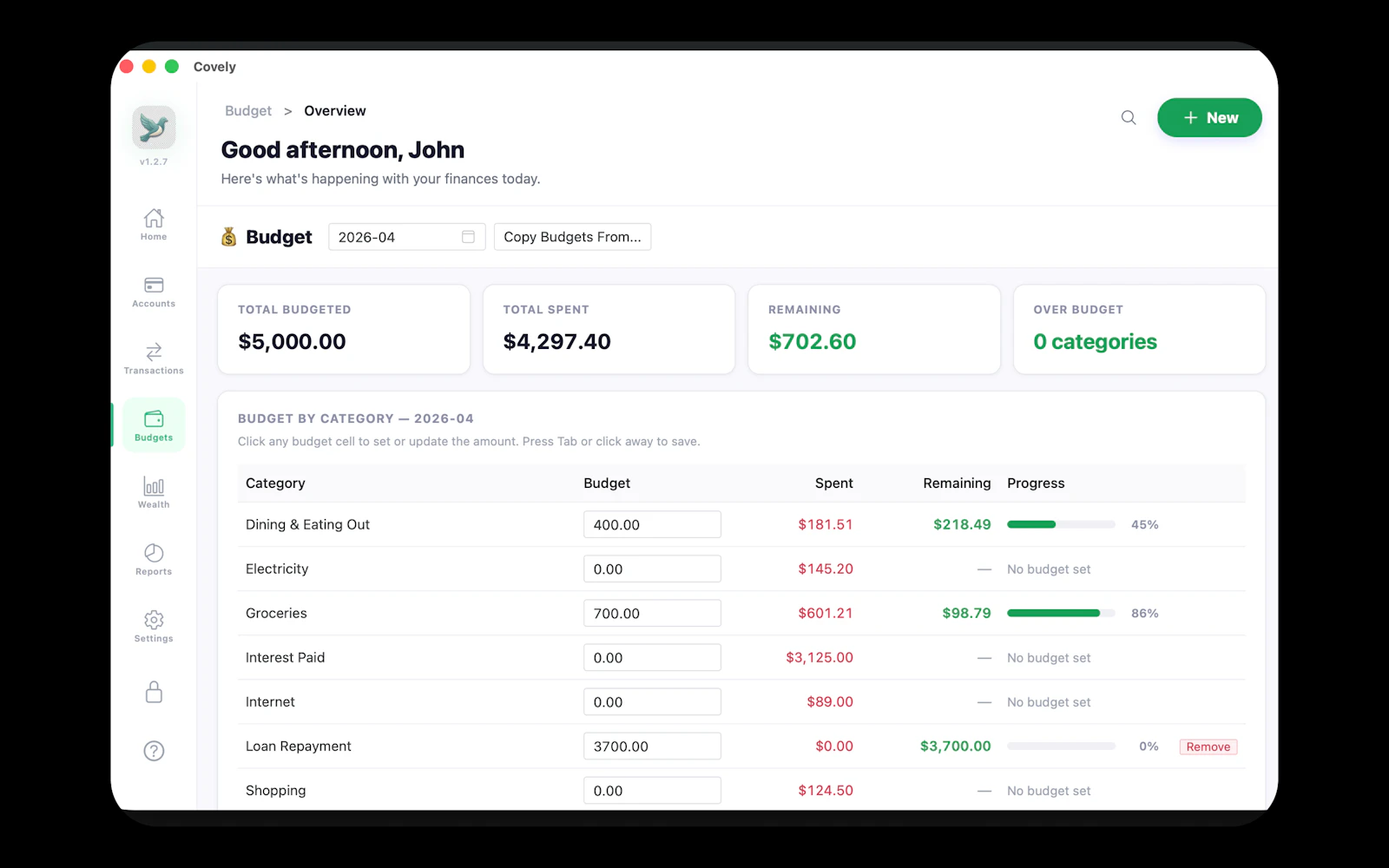 Covely Finance screenshot 4