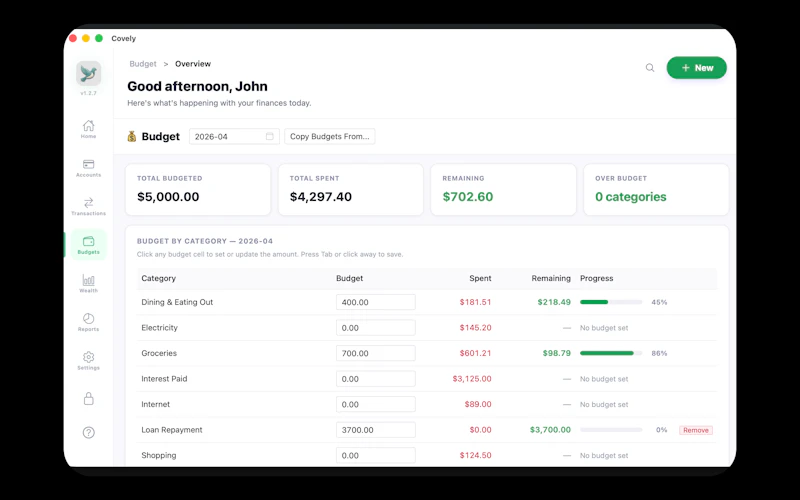 Covely Finance screenshot 4