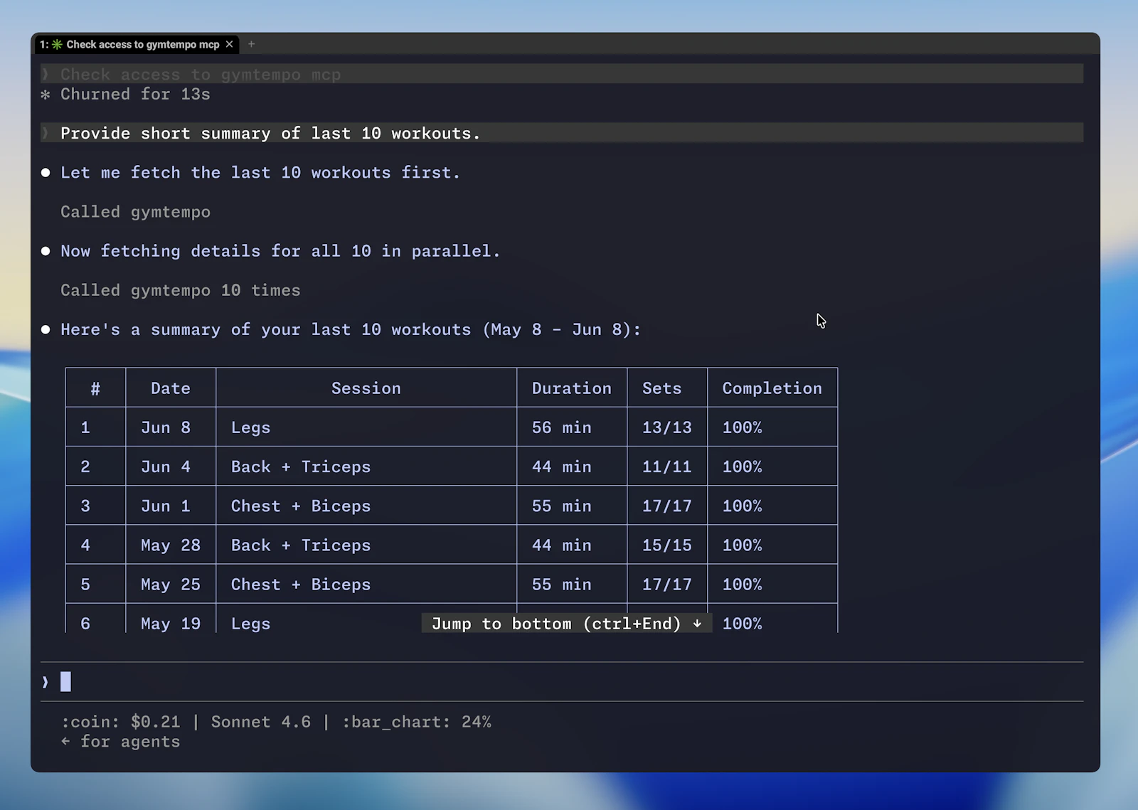 GymTempo screenshot 4