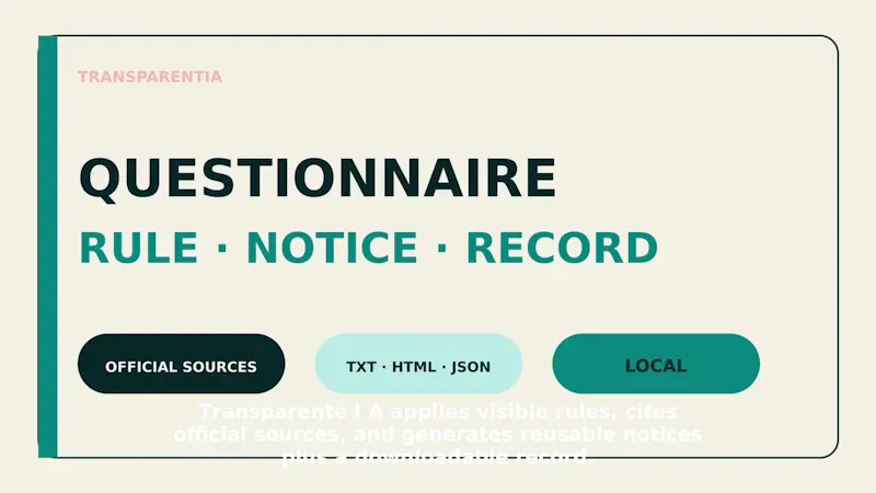 TransparenteIA screenshot 1 (video preview)