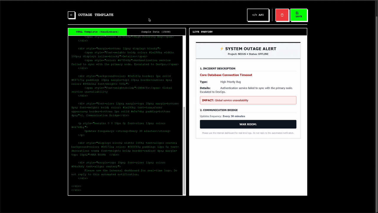 PDFMyHTML - Screenshot 3 showing product features and functionality