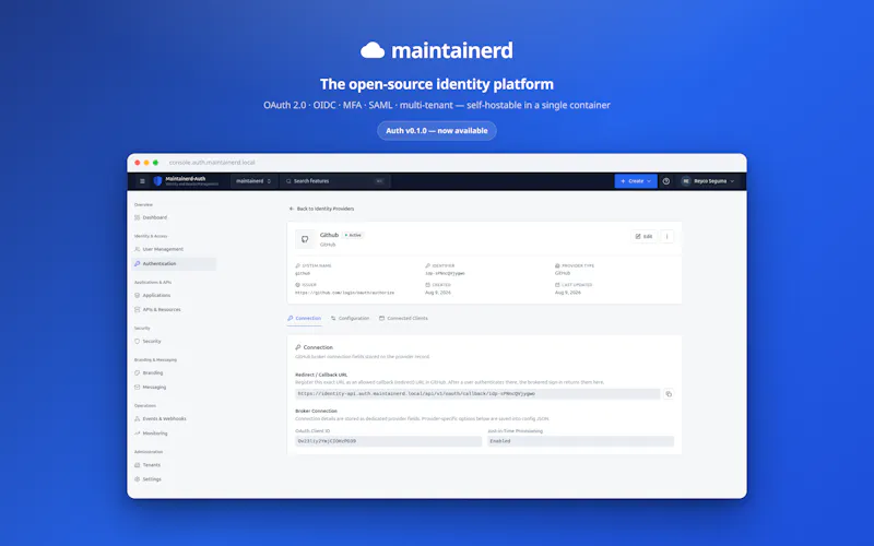 Maintainerd screenshot 1