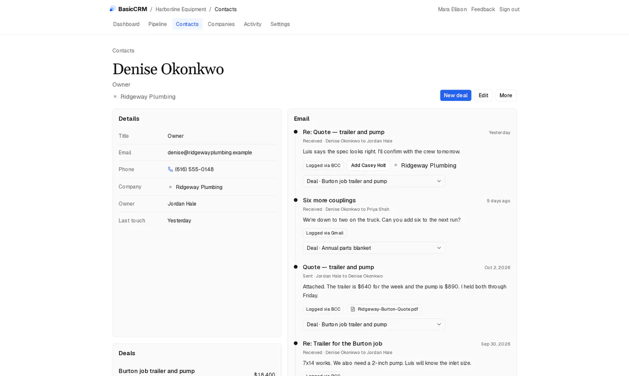 BasicCRM gallery image