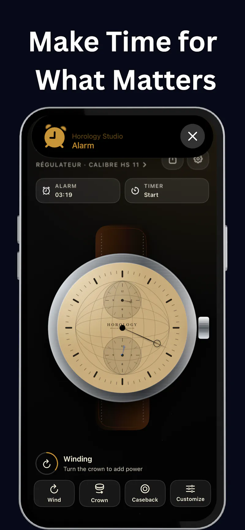 Horology Studio: Watch & Alarm screenshot 8