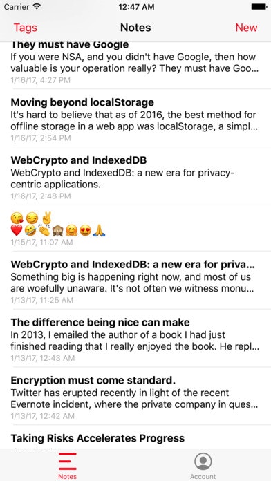 Standard Notes gallery image