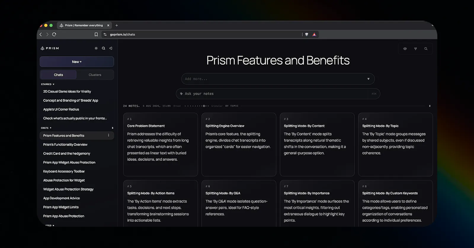 Prism screenshot 4