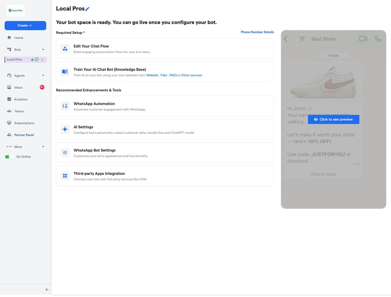 ReachMax - Screenshot 2 preview