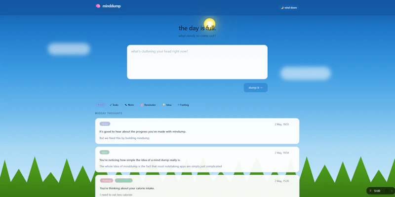 MindDump screenshot 3