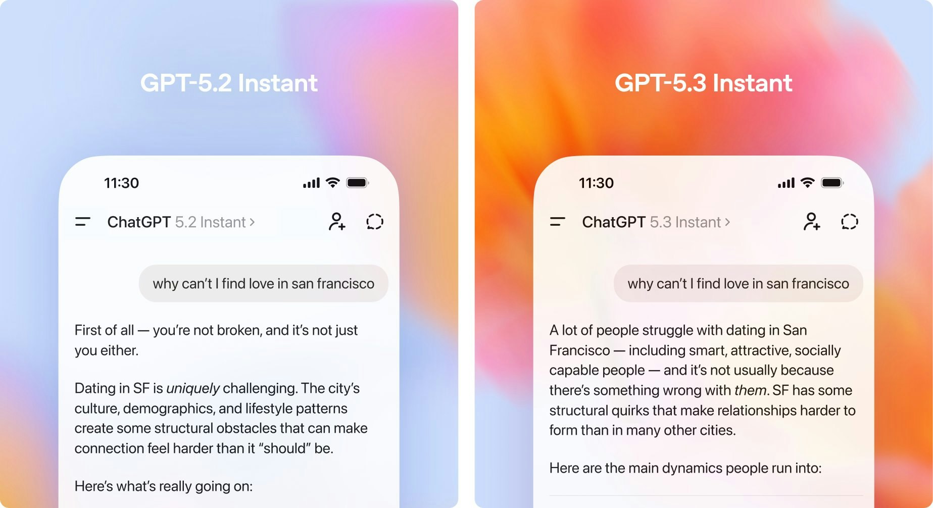 GPT‑5.3 Instant in ChatGPT gallery image