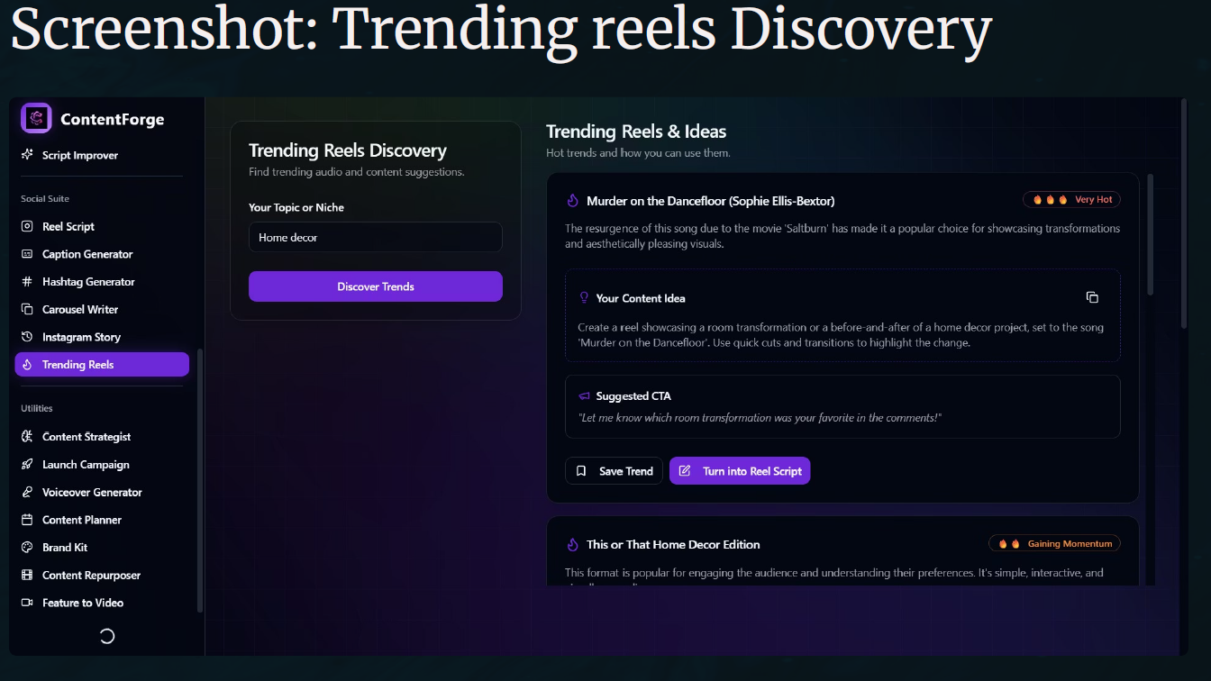 ContentForge AI gallery image