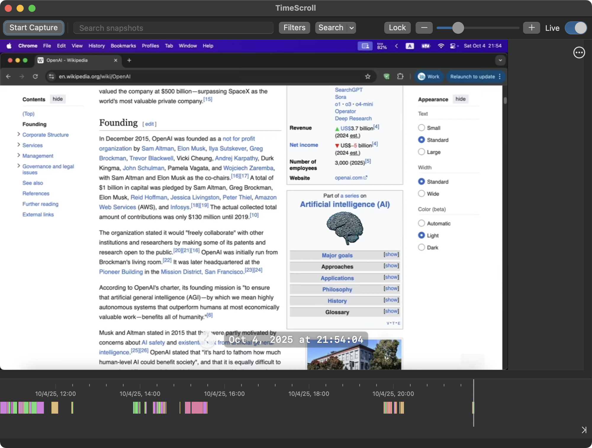 Média Décollage de temps - Trouvez tout ce que vous avez vu sur votre Mac 2