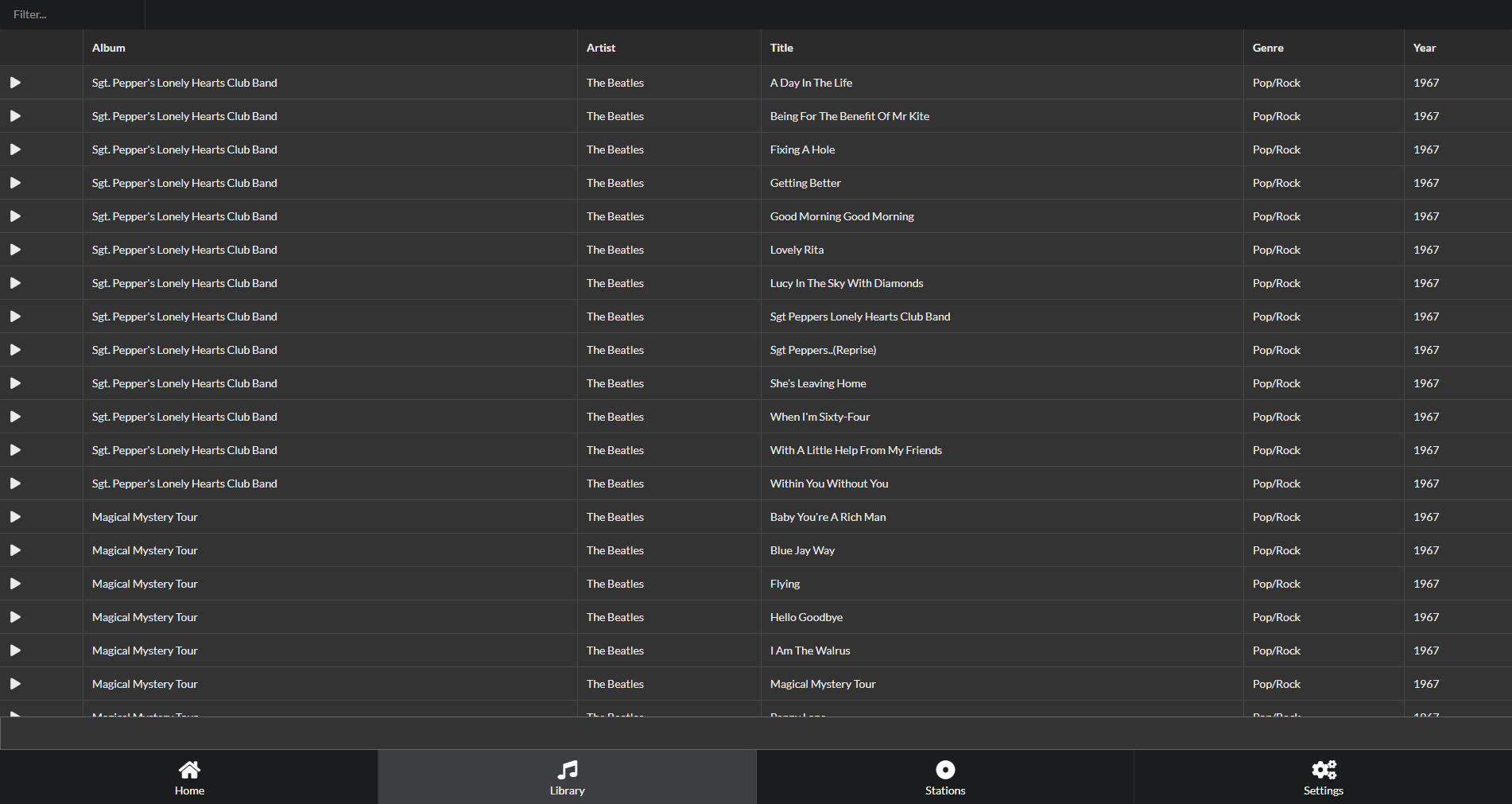DarkTec Music Player gallery image