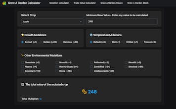 Grow A Garden Calculator gallery image